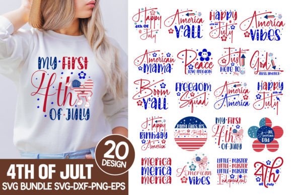 4th of July SVG Bundle: 20 Designs for Creative Projects
