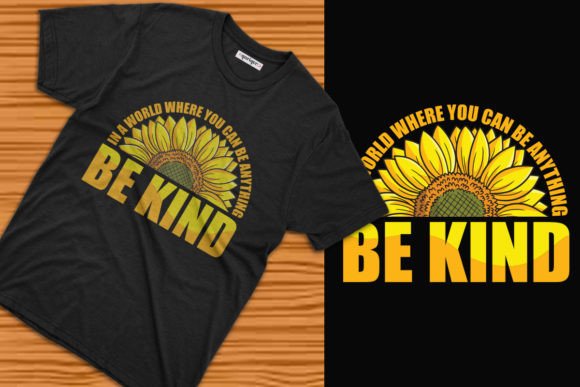 BE Kind World Kindness Day Tee Design: A Template for Impact