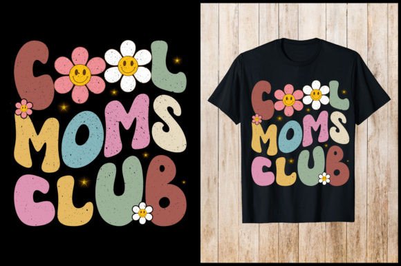 Cool Moms Club: A Modern Design Asset for Creative Projects