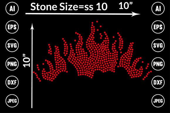 Fire Rhinestone Design: Igniting Creative Projects