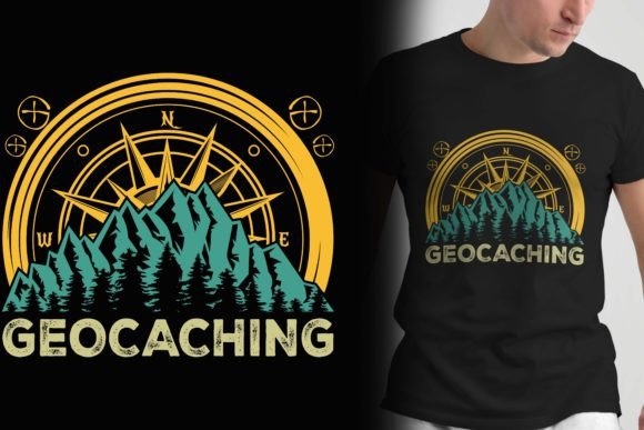 Geocaching T Shirt Design: Premium Creative Assets