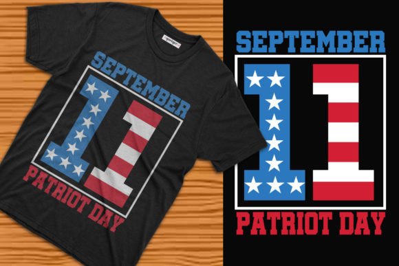 September Patriot Day T-Shirt Design: A Modern Graphic Asset