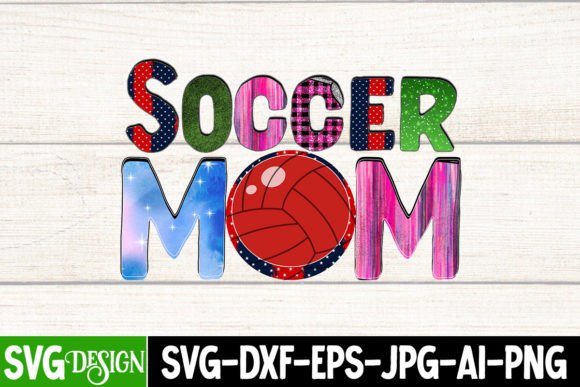 Soccer Mom Sublimation Design: A Modern Branding Asset