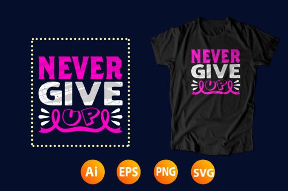 World Cancer Day T-Shirt Design 6: Inspiring Hope Through Typography